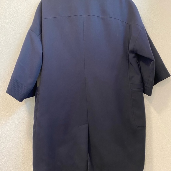 H & M Navy Quarter Length Sleeve Jacket - Picture 9 of 13